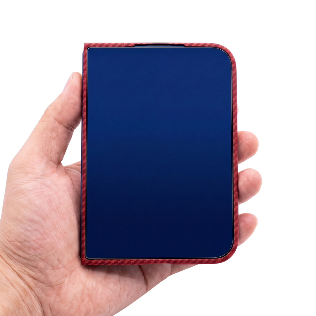 iPhone Duo Case - Super Thin | Aramid Fiber | MagSafe - Crimson ...